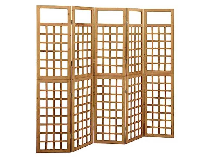 vidaXL Tannenholz Massiv Paravent Spalier 5-TLG. Rankhilfe Raumtrenner Raumteiler Trennwand Umkleide Sichtschutz Spanische Wand 201,5x180cm