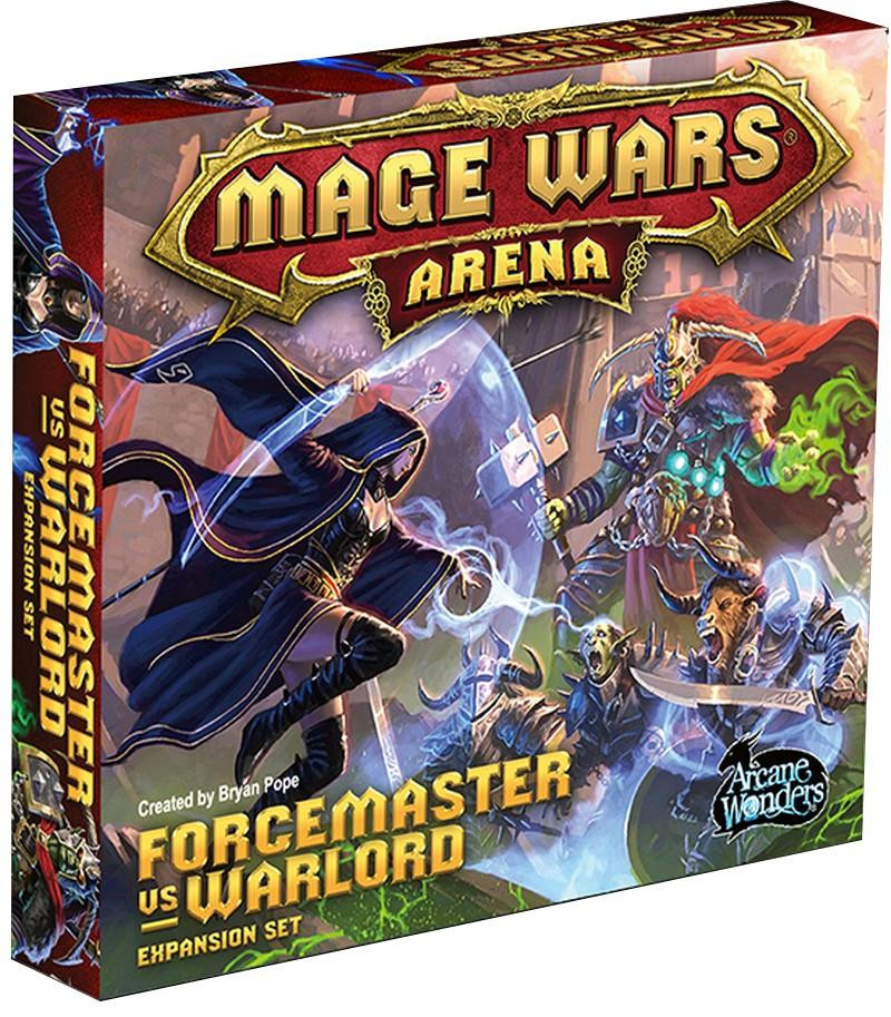 Mage Wars Uitbreiding Forcemaster vs. Warlord Arcane Wonders