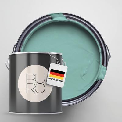 Wandfarbe A.S. CRÉATION "Premium Innenwandfarbe PURO Tuchmatt emerald green", grün (c4007 emerald grün), 2,5 l 2,5ml, Farben, ideal für Wohnzimmer, Schlafzimmer, Flur und Küche, Farbwelt Grün
