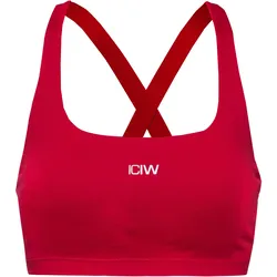 ICANIWILL Smooth Seamless BH Damen | Gr. XL | rot - rot