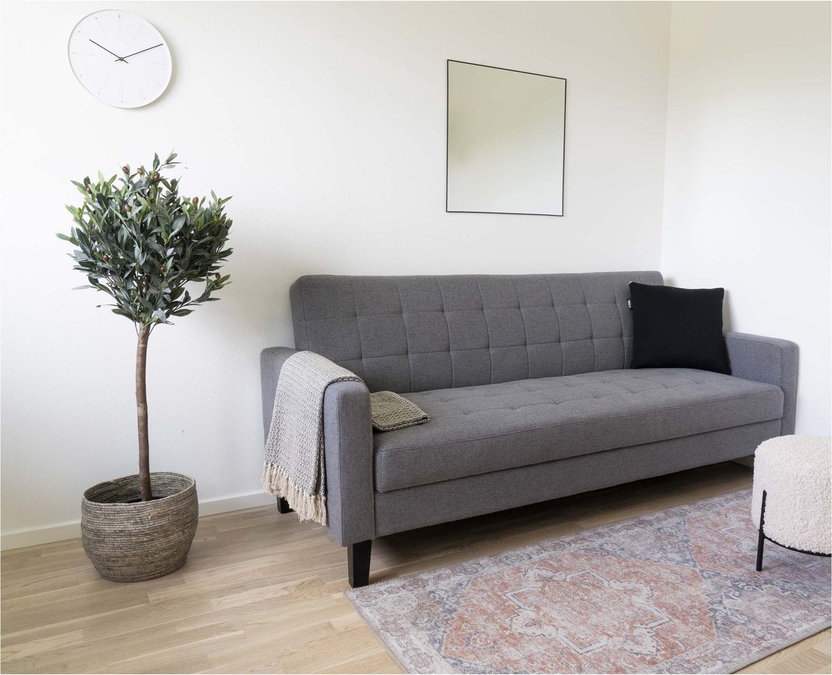 House Nordic Sofabed Milton Donkergrijs