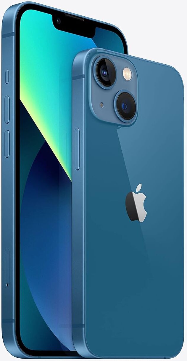 Zask Global Management Ltd Apple iPhone 13 5G 128GB Blue Unlocked Mobile Phone, Used - Very Good