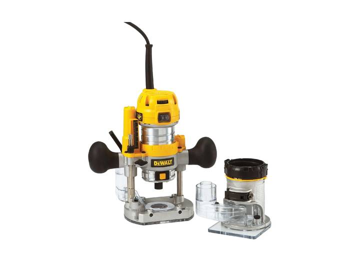 Fräse DEWALT D26204K 900 Watt , gelb, Fräsmaschinen, Fräse