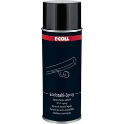 Edelstahl-Spray anthrazit silikonfrei, Temperatur bis 300°C, 400ml Dose - grau