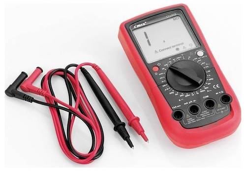 Cimco Hand-Multimeter digital Durchgangsprüfung, Momentanwertspeicher CAT III 600V