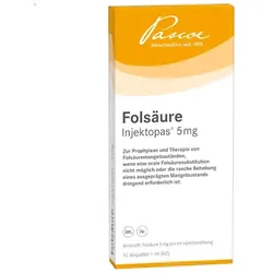 Folsäure Injektopas 5 mg (10 x 1ml)