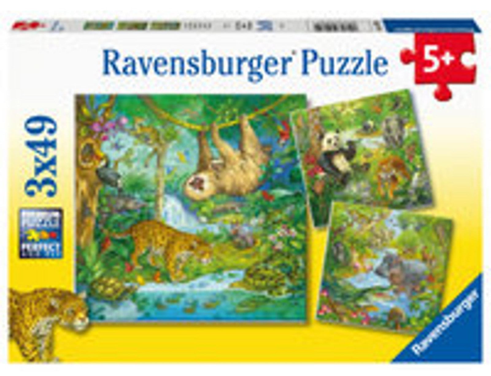 Ravensburger In het oerwoud van Ravensburger puzzel