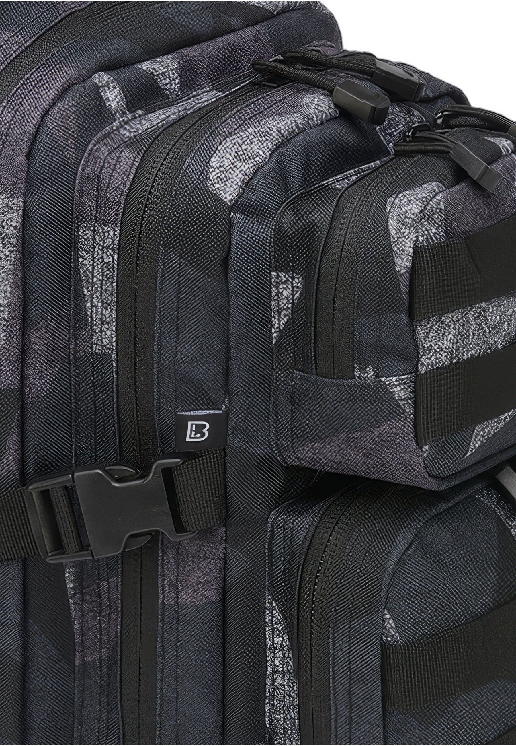 Rucksack BRANDIT "Brandit Herren Medium US Cooper Backpack", Gr. onesize, grau (digital night camo), Polyester, Rucksäcke Rucksack