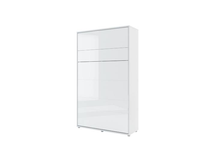 SCHRANKBETT Bed-Concept BC-02 120x200 mit weißer LED Beleuchtung