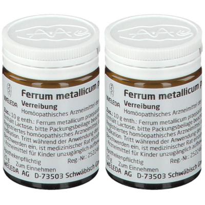 Ferrum Metallicum Praeparatum D 6 Trituration 2x 2x20 g