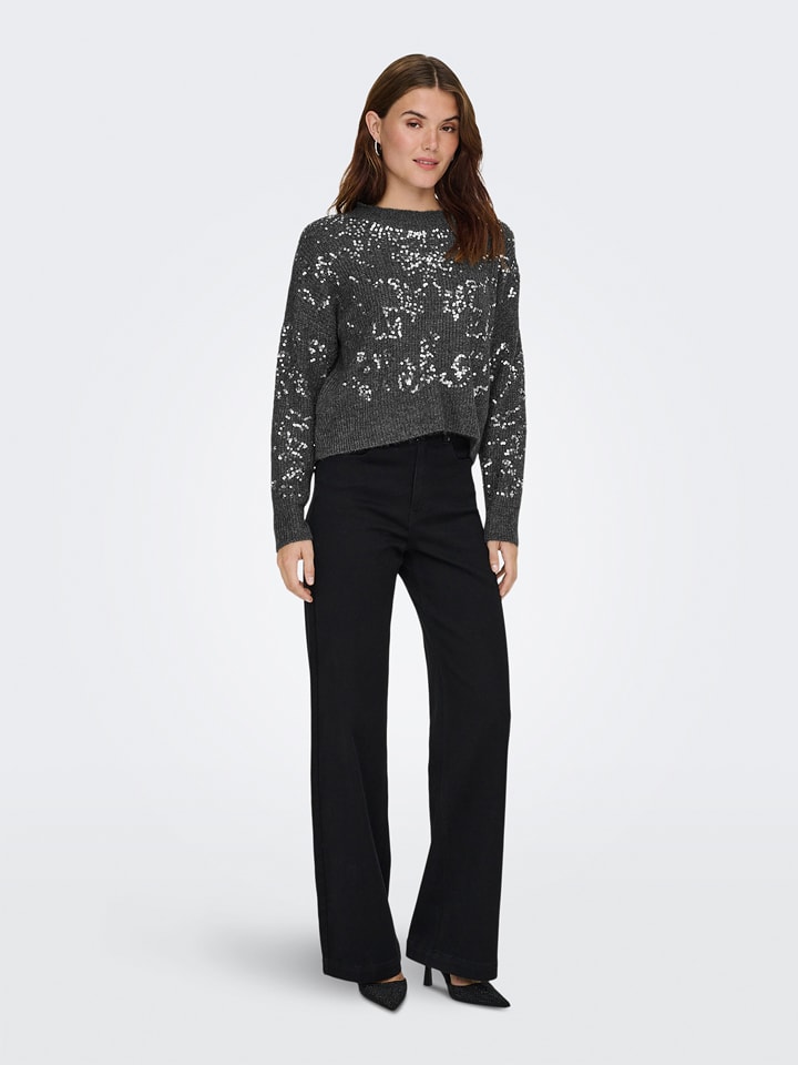 ONLY Pullover in Anthrazit - M