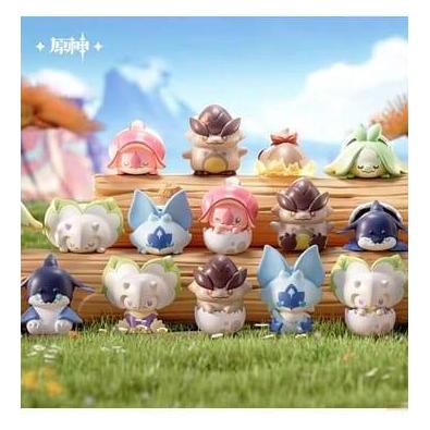 Sakami Genshin Impact Natlan Saurian Series Minifiguren 4 cm Blind Box Display (20) (SAKA95472)
