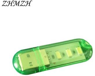 Uplift Picks Portable Mini USB LED Reading Light For Power Banks Laptops Travel green B