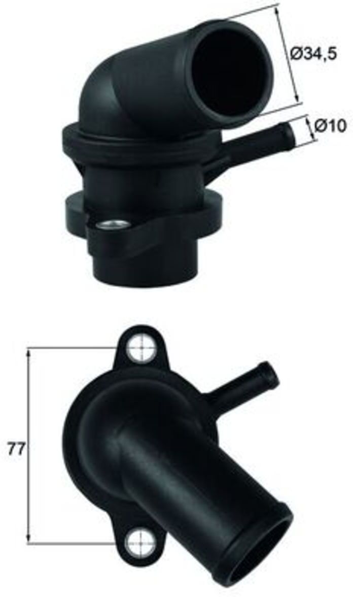 Thermostat, Kühlmittel MAHLE TI 240 87D