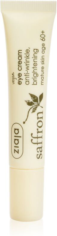 Ziaja Saffron aufhellende Augencreme gegen Falten 15 ml