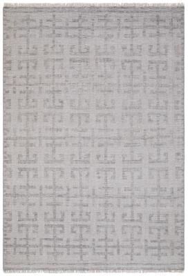 Terra by Obeetee Sienna Row Gray Rug