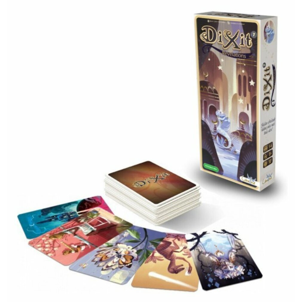 Dixit 7. Uitbreiding Onthullingen van Asmodee