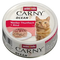 Animonda Carny Ocean Adult Weißer Thunfisch + Rind 12x80 g