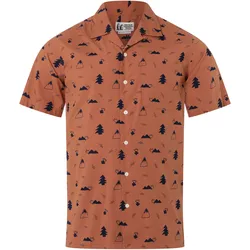 Marmot Herren Muir Camp Novelty SS - M - Auburn/Arctic Navy