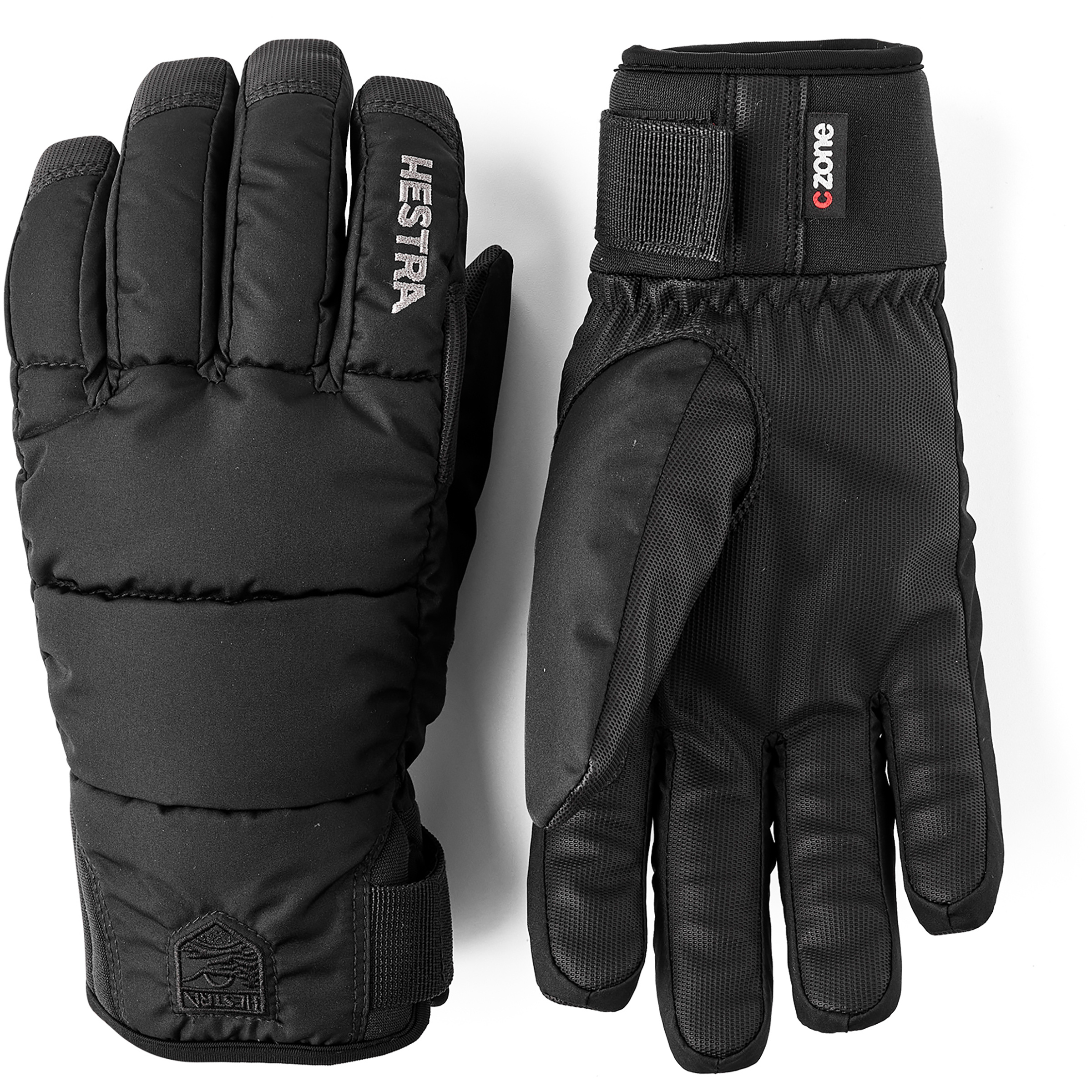Hestra Czone Frost Skihandschuhe schwarz Größe 8 Skifahren Wasserabweisend Primaloft