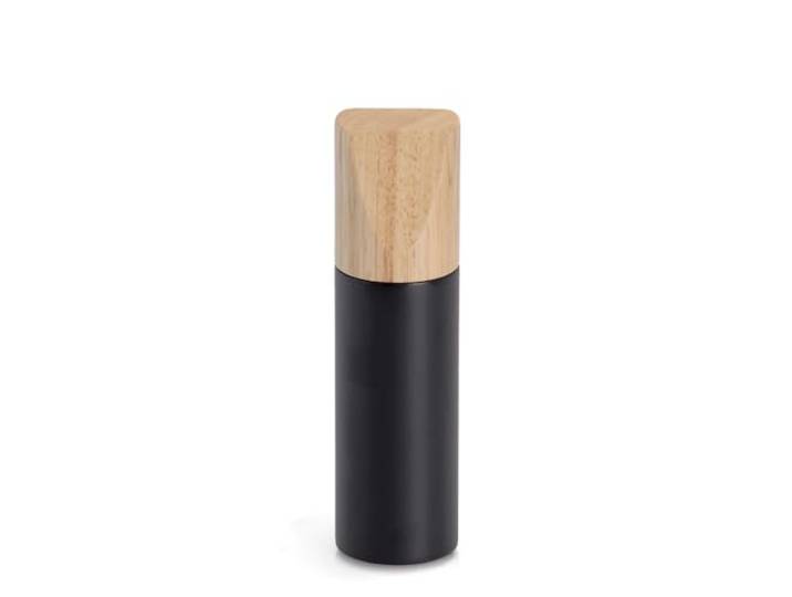 Zeller 24808 Salz-/Pfeffermühle, Gummibaum, schwarz