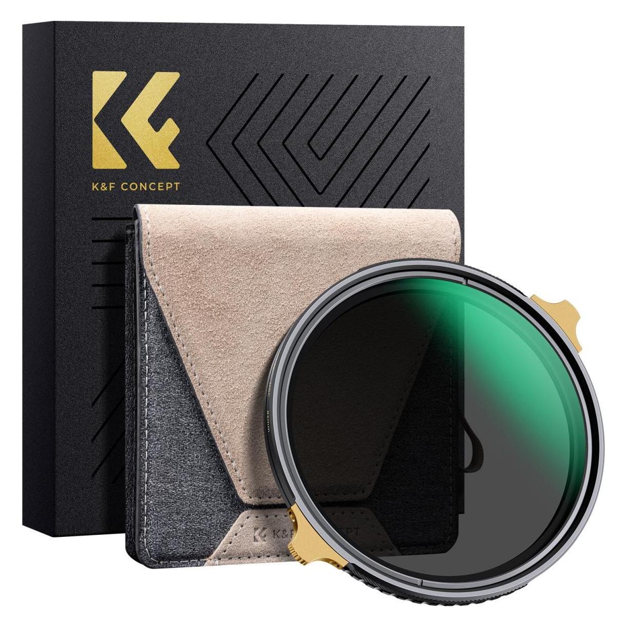 K&F Concept Concept ND2-ND32 Filter Nano X Pro Copper Frame - 82mm (82 mm, ND Filter) (KF01.1999)