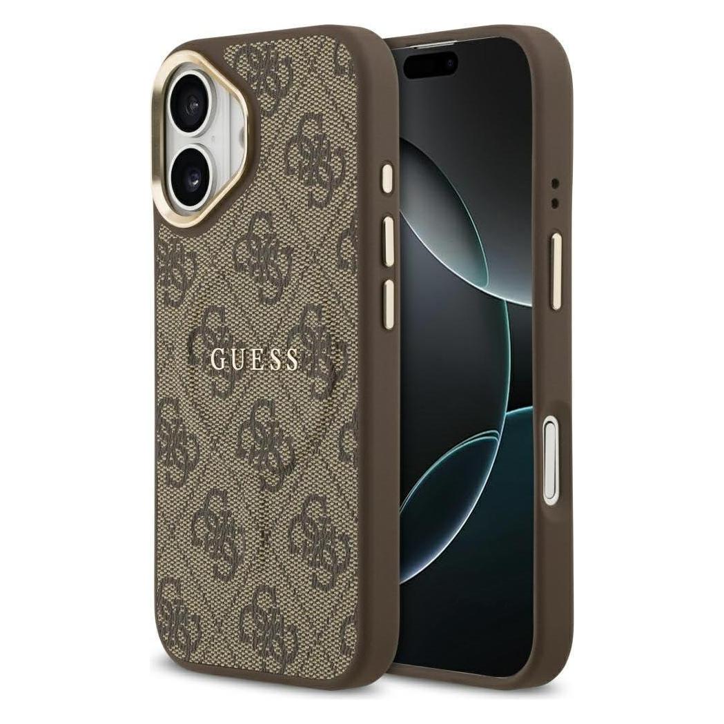 Guess - Hardcase 4G Classic MagSafe (GUHMP17SP4MSEGCW) - iPhone 17 - Brown (Apple iPhone 17) (57983127083)
