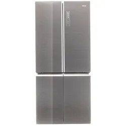 Haier Cube 83 Serie 7 HTF-508DGS7 Side-by-Side Kühlkombination Freistehend 537 l F Grau