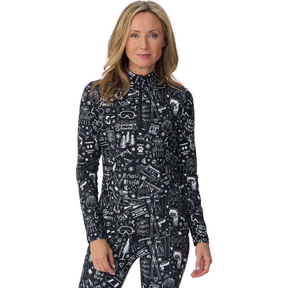 Krimson Klover Graffiti Top black (952) S KK-F26547-952-S