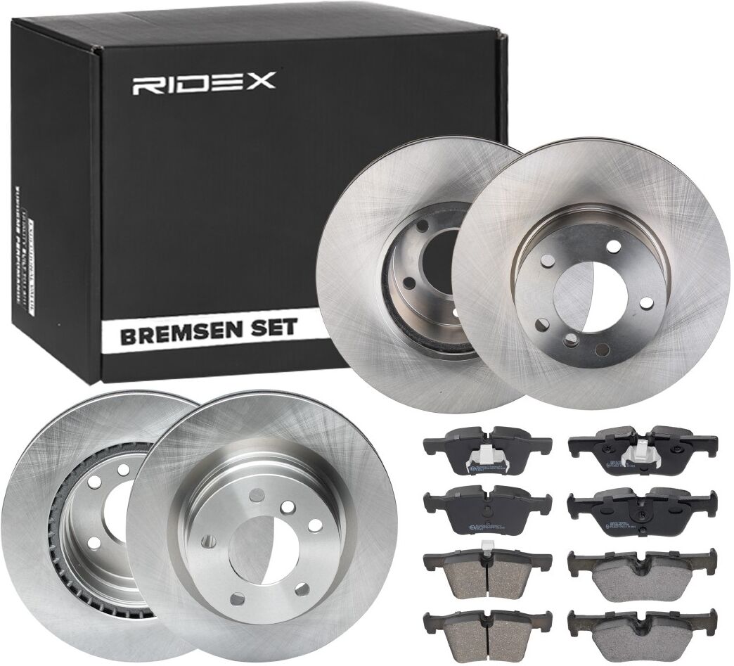 RIDEX 3405B1720 Brake discs and pads set