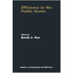 Efficiency in the Public Sector, Fachbücher