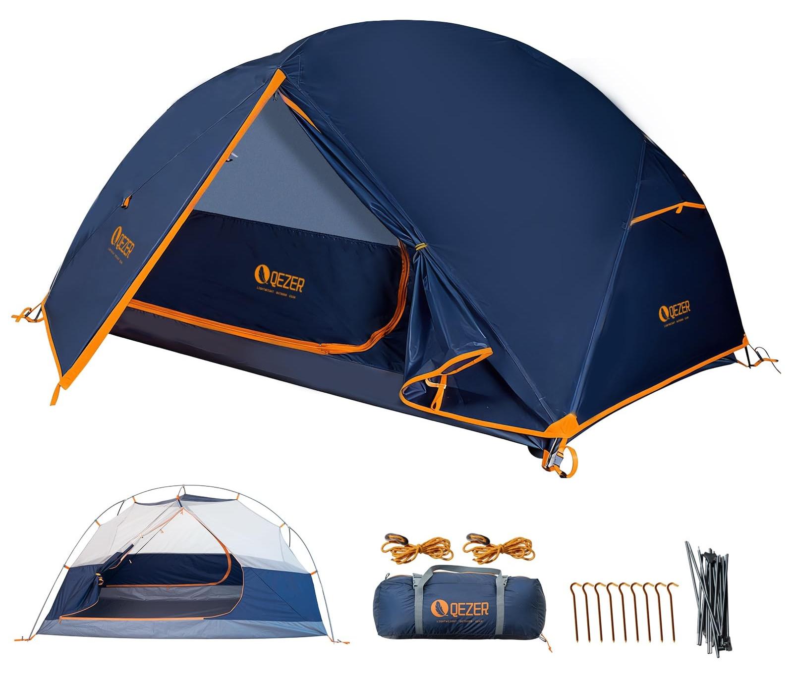 Ultraleichtes Campingzelt mit wasserdichter Beschichtung