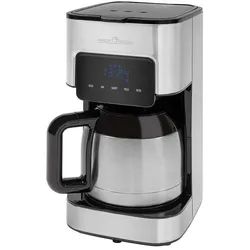 ProfiCook Kaffeemaschine »PC-KA 1191« silber, 18x32.9x21.5 cm