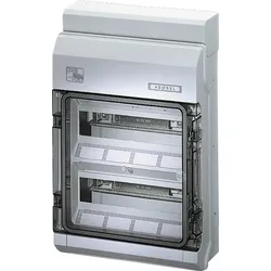 Hensel KV PC 9224 KV90-Automatengehäuse Polycarbonat 24TE (2x12x18mm) IP65