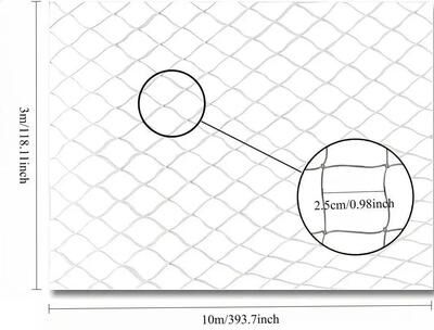 Uplifted Finds Transparent Safety Net For Balconies And Stairs 3 X 10 M
