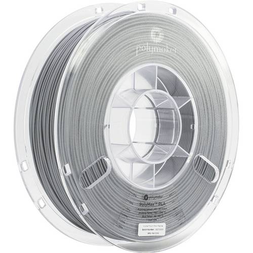 Polymaker PA06003 PolyMAX Tough Filament PLA hohe Steifigkeit, hohe Zugfestigkeit, schlagfest 1.75mm 750g Grau 1St.