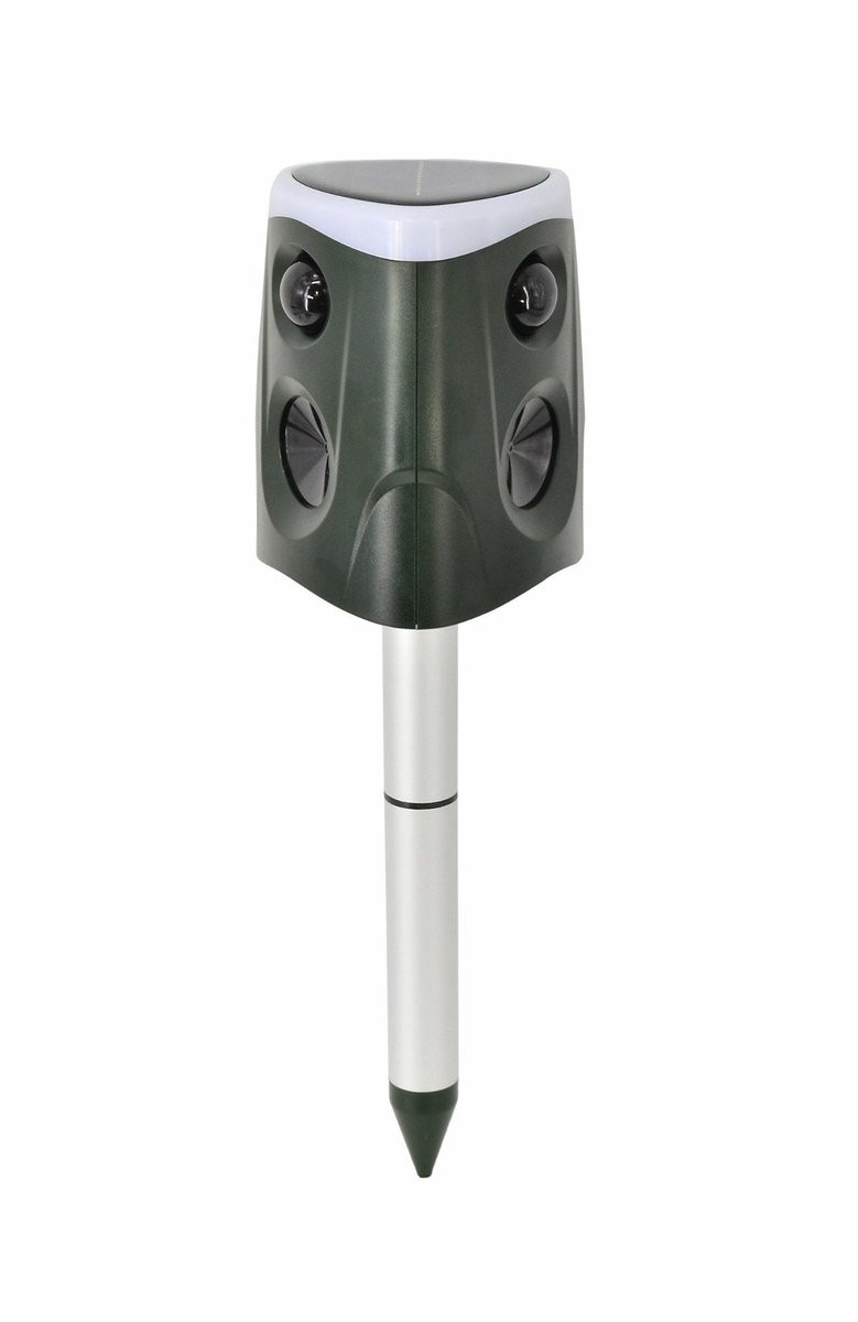 AWTools Serie Solar Dierenverjager - 360 Graden - Ultrasonisch - IP66