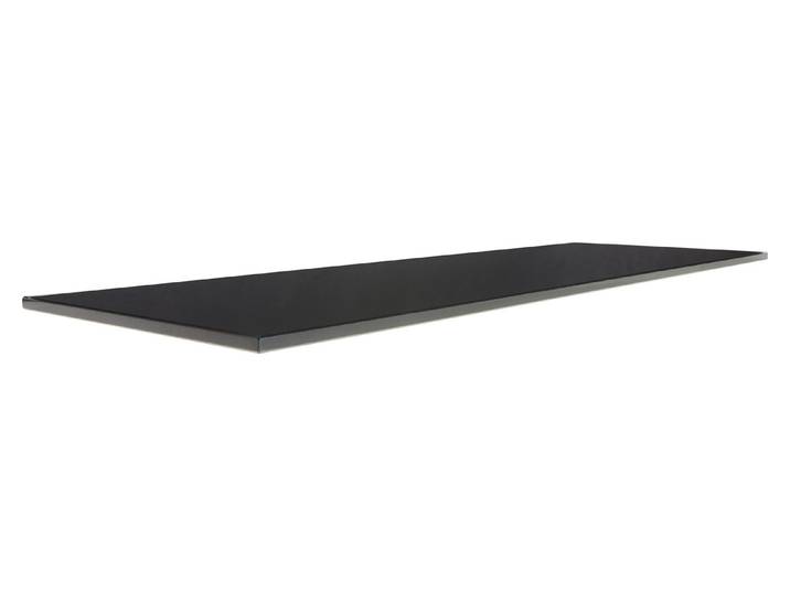 Regalboden Glassline Square Schwarz 60 × 20 cm