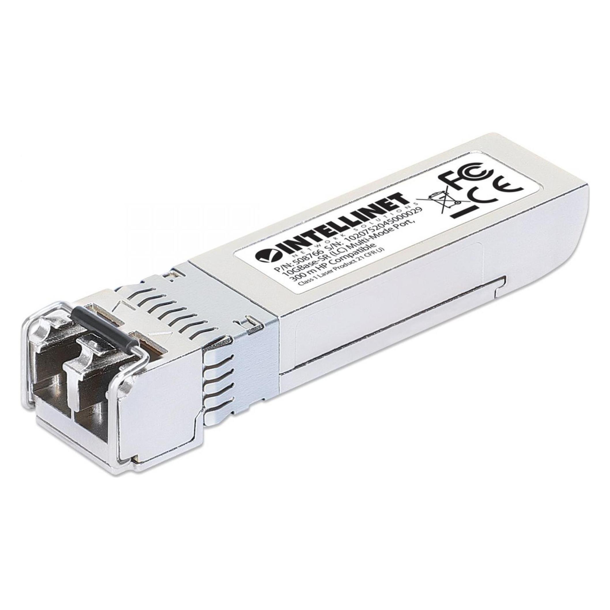 Intellinet 10 Gigabit SFP+ Mini-GBIC Transceiver für LWL-Kabel (508766)