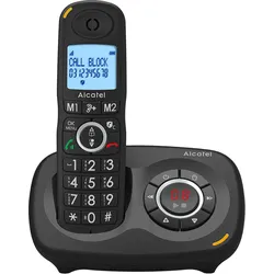 Alcatel XL595B Voice Trio DE schwarz, Telefon, Schwarz