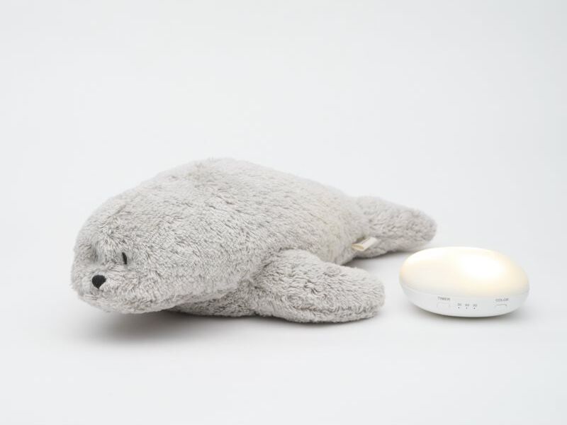 Moonie Seal berceuse Organic Grey 1 pcs