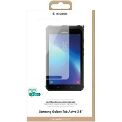 Bigben Gehärtetes Glas für Galaxy Tab Active 3 8“. (1 Stk., Samsung Galaxy Tab Active 3), Tablet Schutzfolie