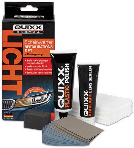 Quixx System 00084 Scheinwerfer Aufbereitungs-Set 1 Set