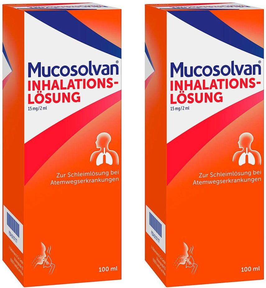 MUCOSOLVAN Inhalationslösung bei Husten - Schleimlöser 2x100ml