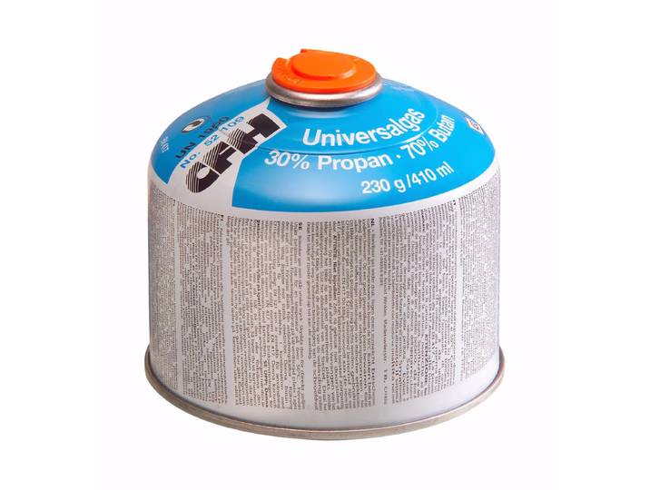CFH 30 % Propan, 70 % Butan Inhalt 410 ml / 230 g Druckgaskartouche 210g – Holzkohle/Briketts/Grill Anzünder
