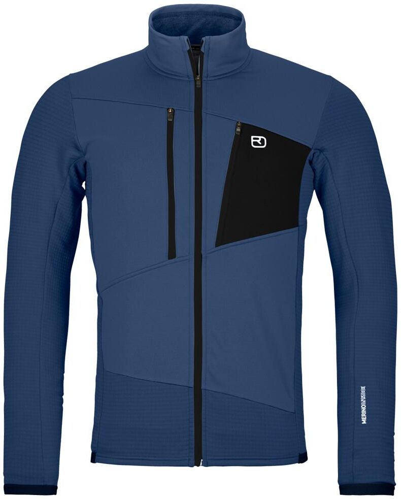 Ortovox  - Fleece Grid Blue Nunatak - S - Polaire