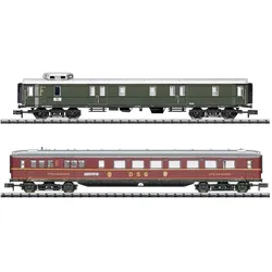 MiniTrix T18286 Schnellzugwagen-Set 1 D 96 (Spur N)
