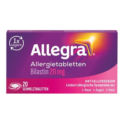 Allegra Allergietabletten 20 mg Schmelztabletten St