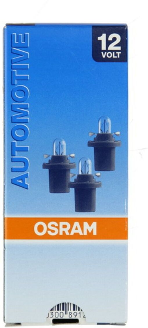 Ams-Osram Lampada secondaria OSRAM PB5 12V, 1,2W, 10 Pezzo