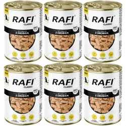 Rafi Classic mit Geflügel in Sauce 6x1240g